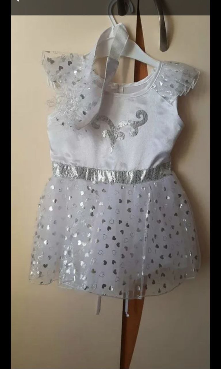 Платье Снежинка на рост 86-92 см - частное объявление в Хабаровск