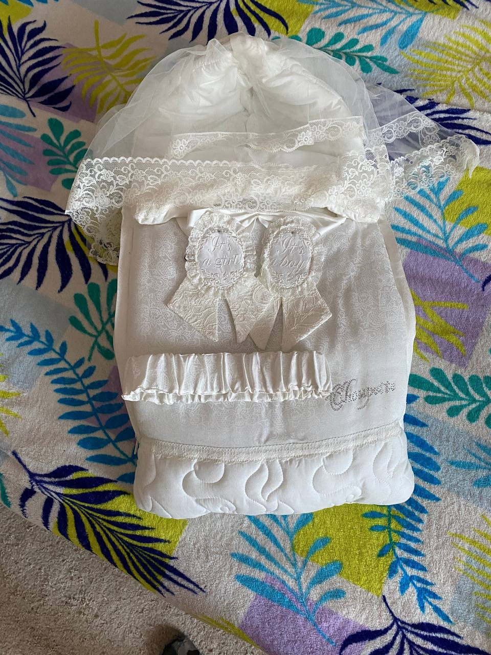 Зимний конверт на выписку для новорожденного - Товары для детей в Новокузнецк - фото 2