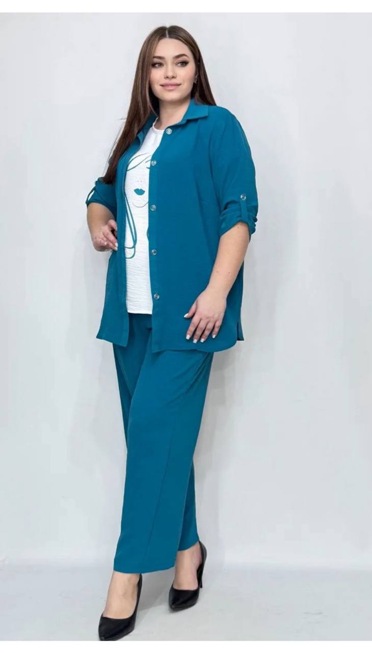 Костюм тройка женский - Одежда в Уфа - фото 4