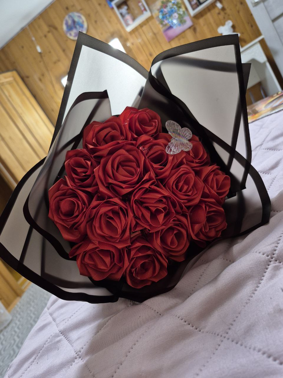 Букеты из атласных роз на День Матери - Хобби и отдых в Уфа