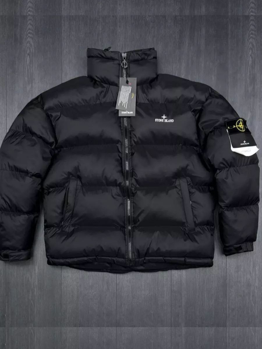 Пуховик зимний Stone island без капюшона оверсайз - частное объявление в Мурманск