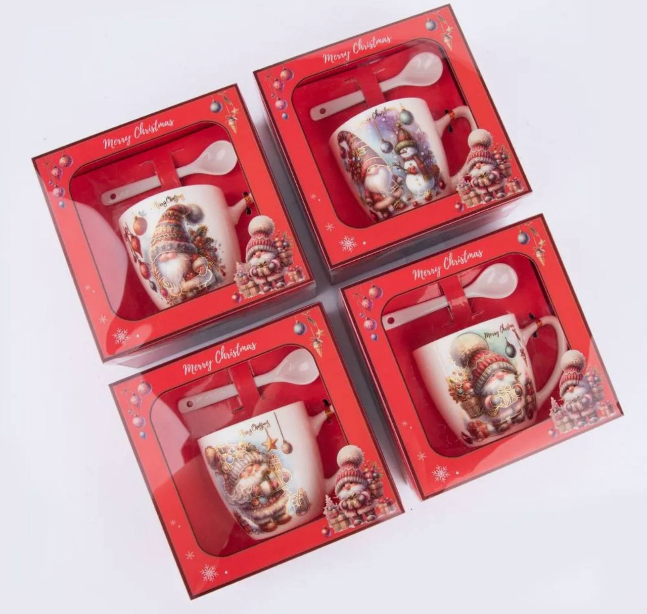 Подарочный новогодний набор кружка керамическая с ложкой - Для дома и дачи в Москва - фото 2