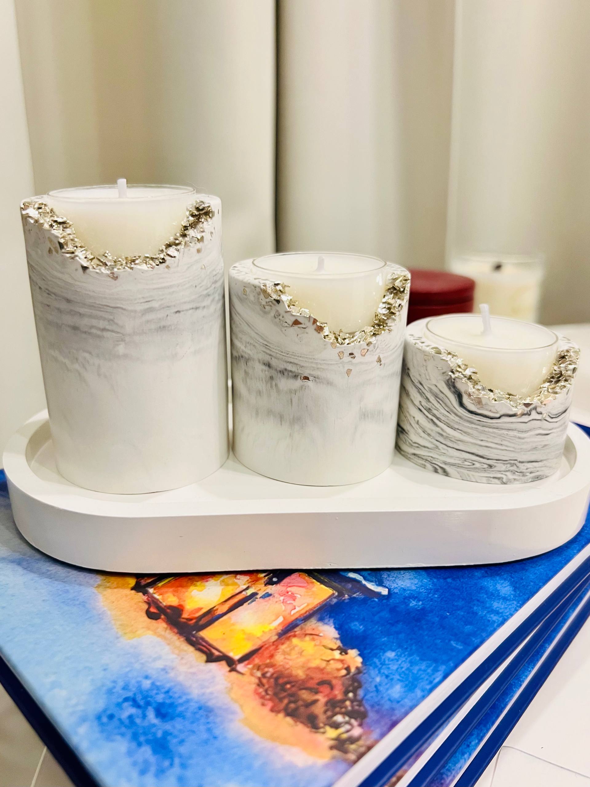 Подсвечники с соевым воском - Для дома и дачи в Москва