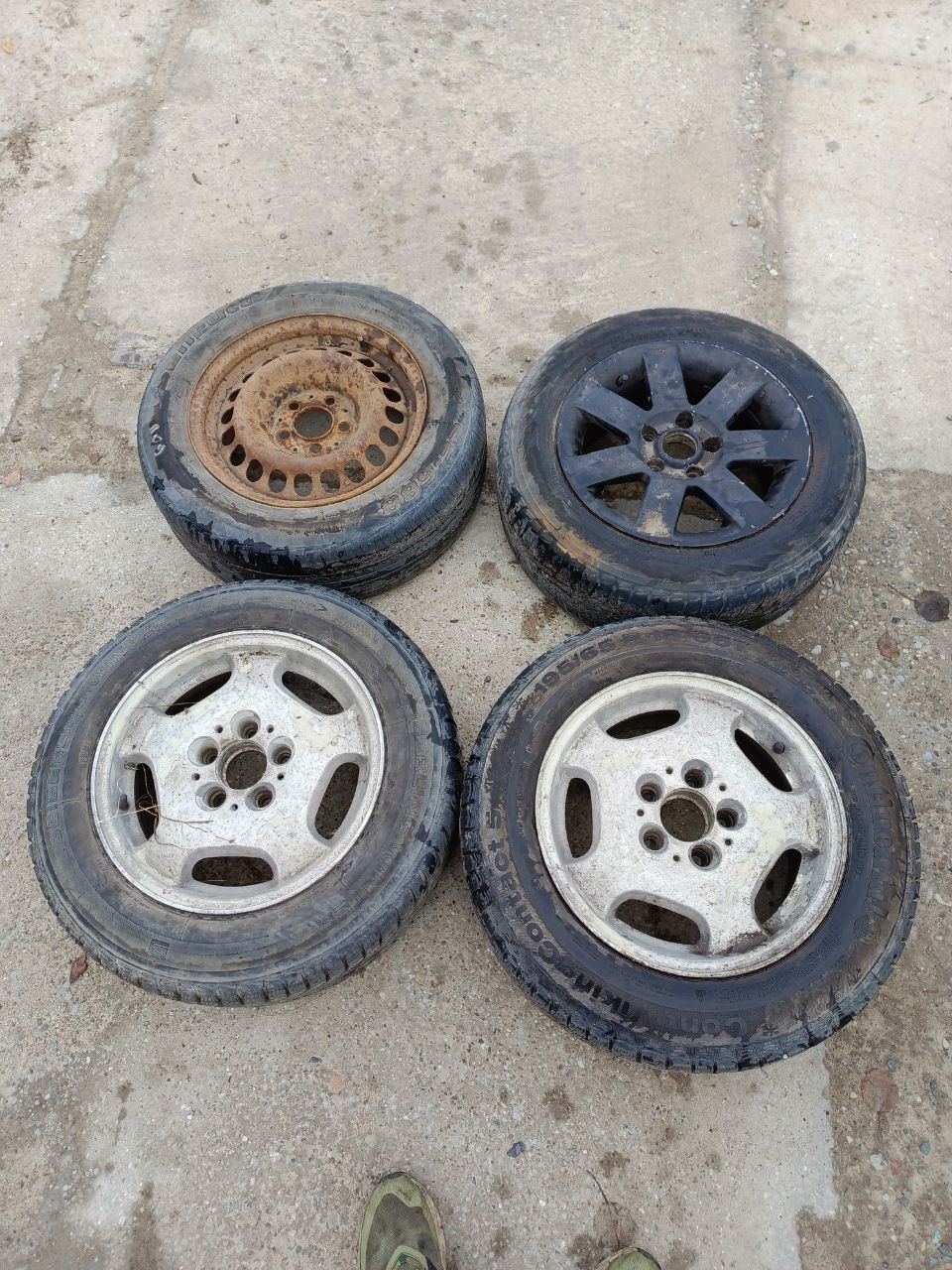 Шины и диски R15 195/65 зимние - Авто в Калининград - фото 2