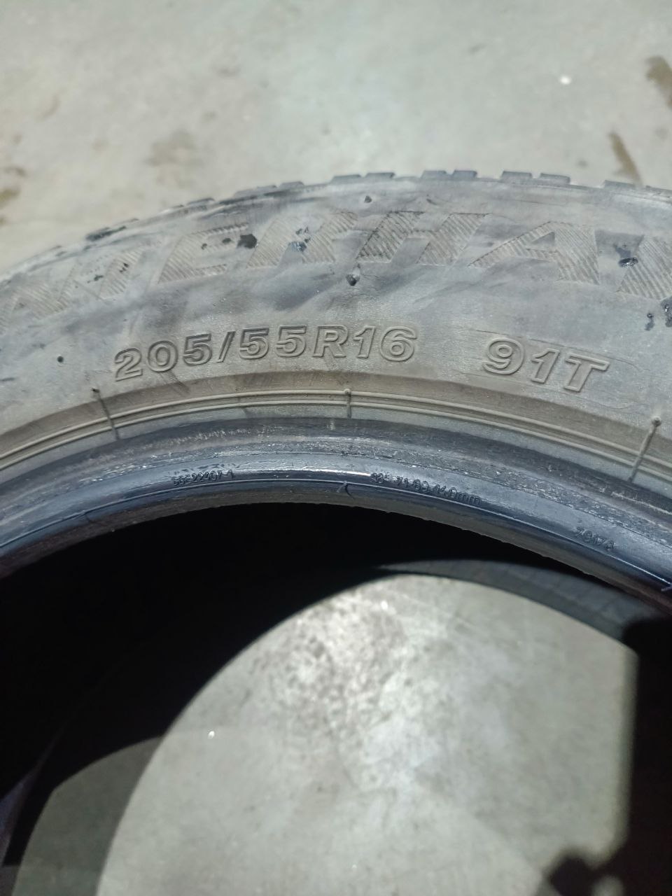 Шины Firestone зимние 205/55/r16 - Авто в Калининград