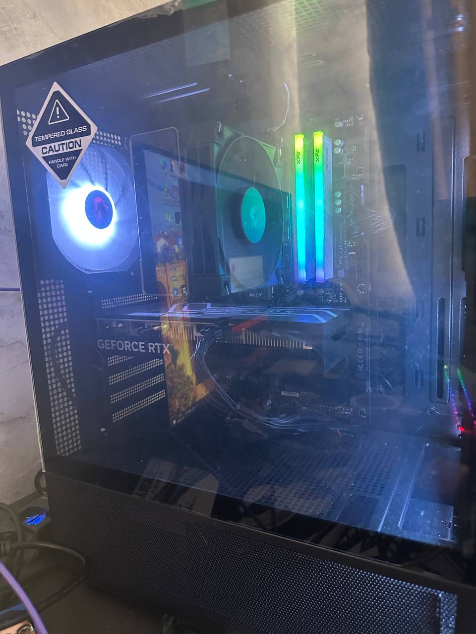 Продам игровой компьютер с монитором и периферией - Электроника в Братск - фото 3