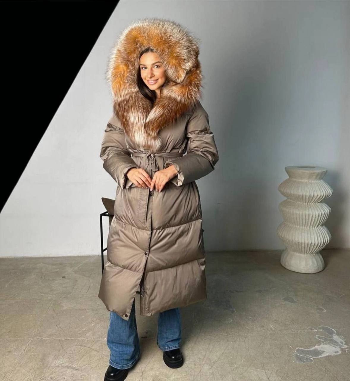 Натур мех чернобурки и лисы - Одежда в Братск