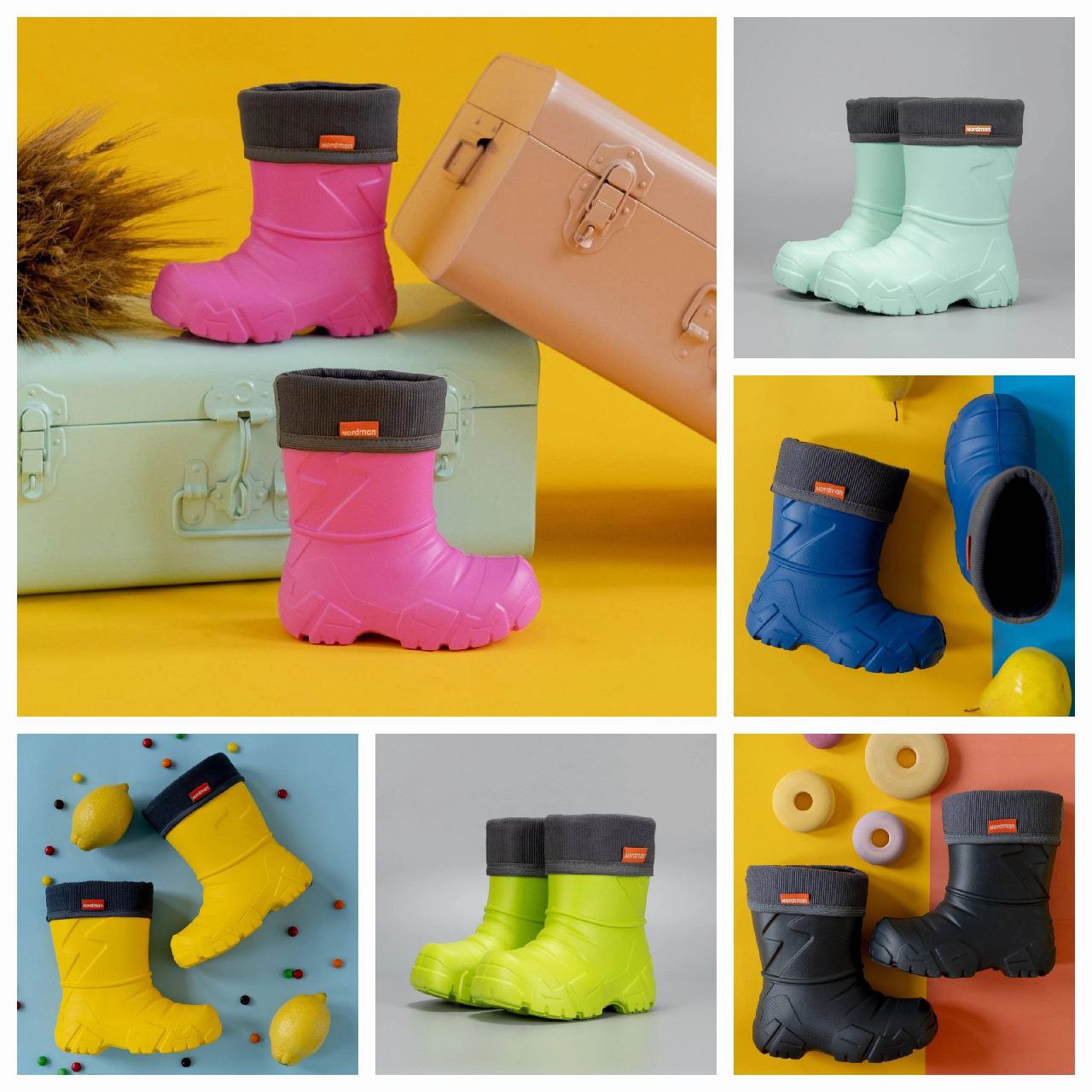 Резиновые сапоги Nordman Kids - Товары для детей в Томск