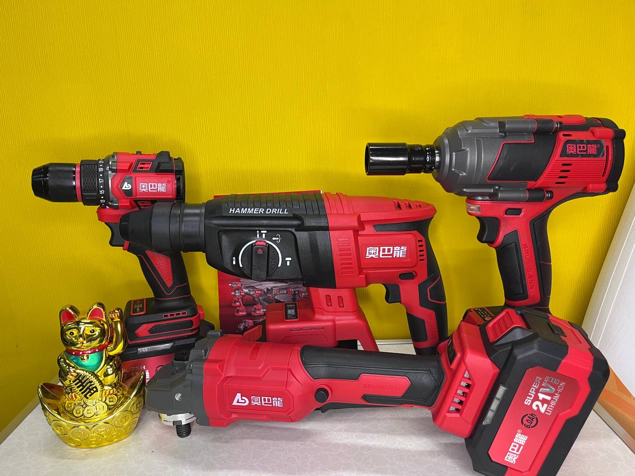 Набор 4 в 1 AoBalong 4 АКБ 21В, 6 А/ч - Электроника в Томск