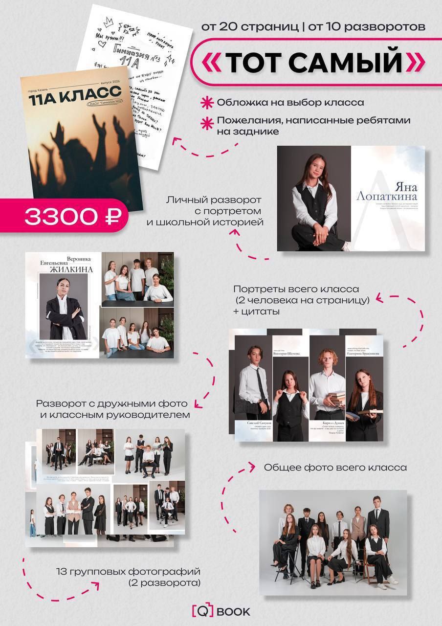 Выпускные альбомы QBook - Услуги в Казань - фото 4