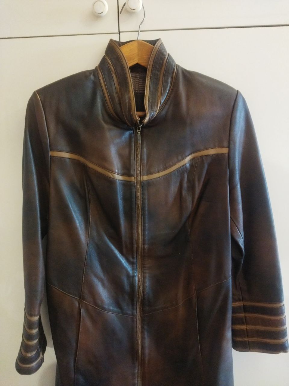 Плащ натуральная кожа - Одежда в Краснодар