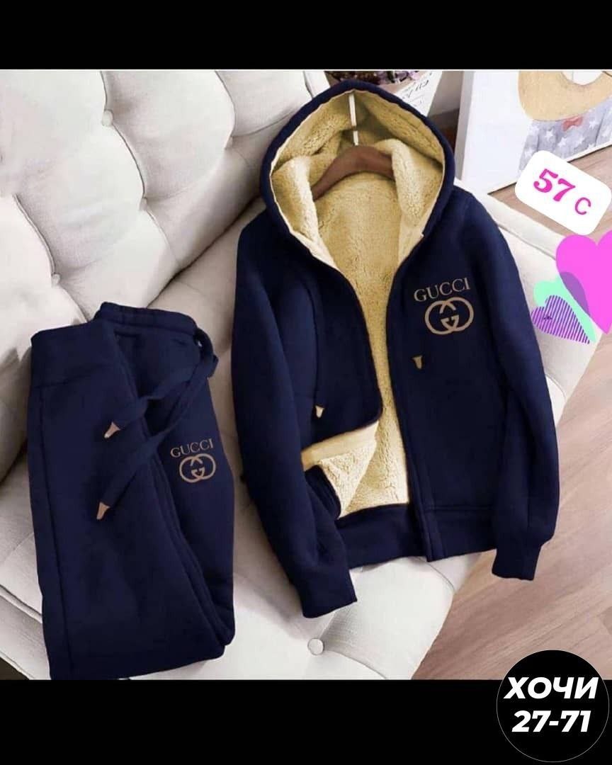 Костюм двойка из флиса с мехом - Одежда в Сургут - фото 4