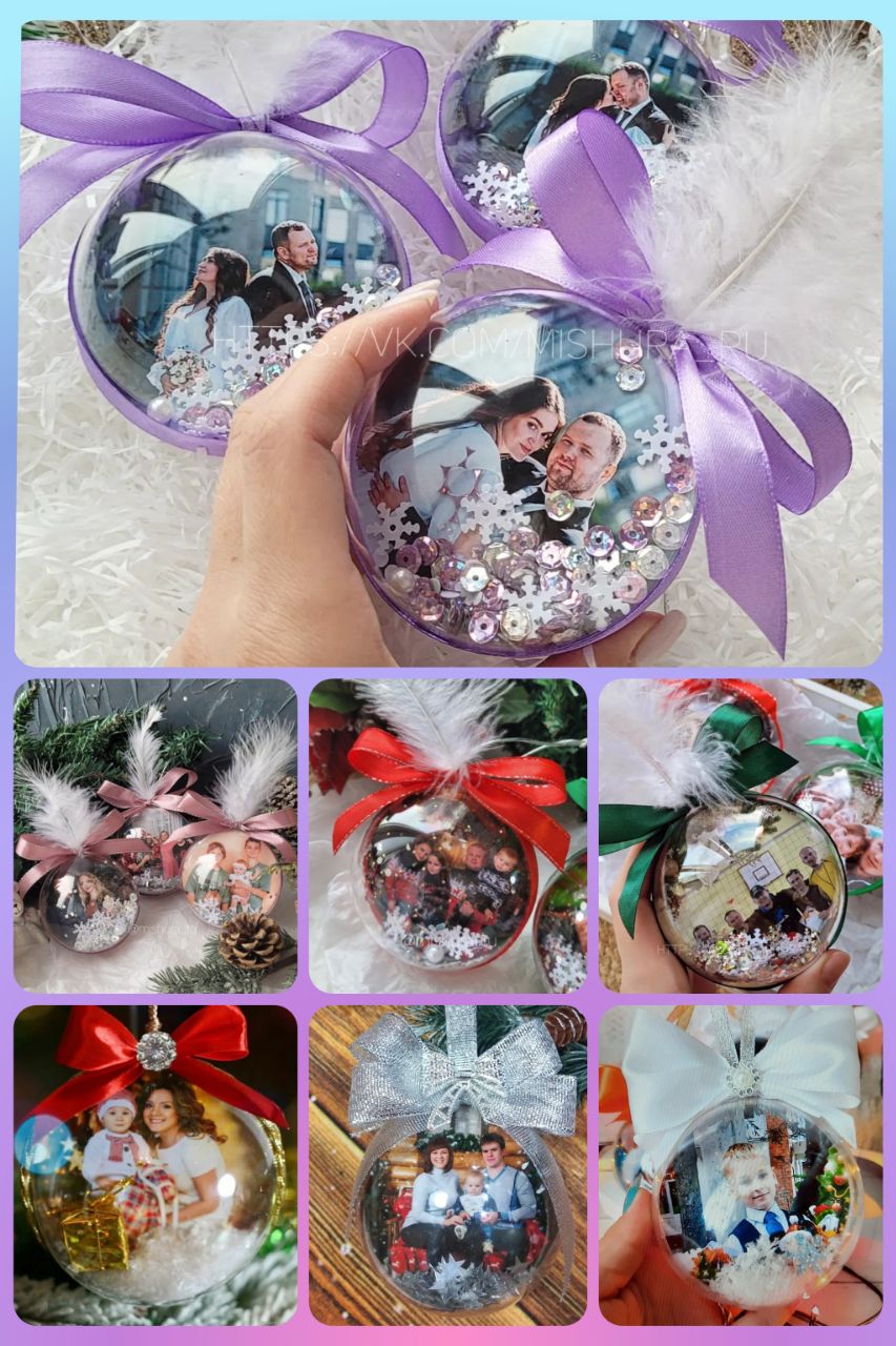 Новогодний шар с фото/логотипом - частное объявление в Сургут