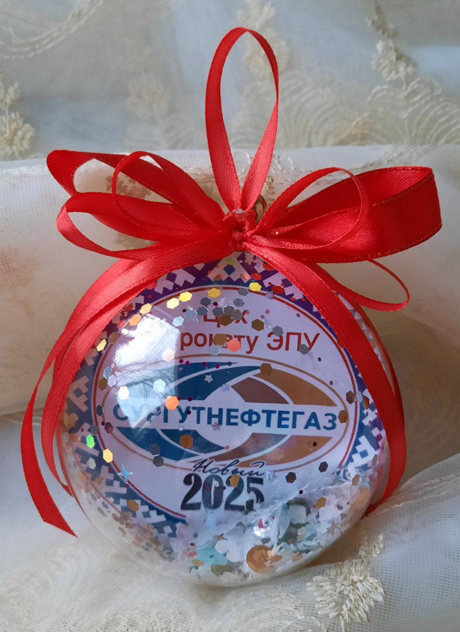 Новогодний шар с фото/логотипом - Хобби и отдых в Сургут - фото 2