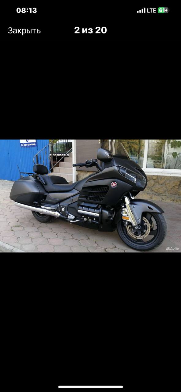 Продам мотоцикл 1,8 м3 2013г - частное объявление в Сочи