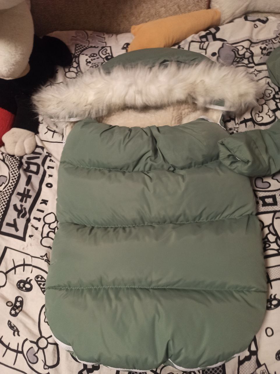 Теплый зимний конверт с комбинезоном - частное объявление в Бийск