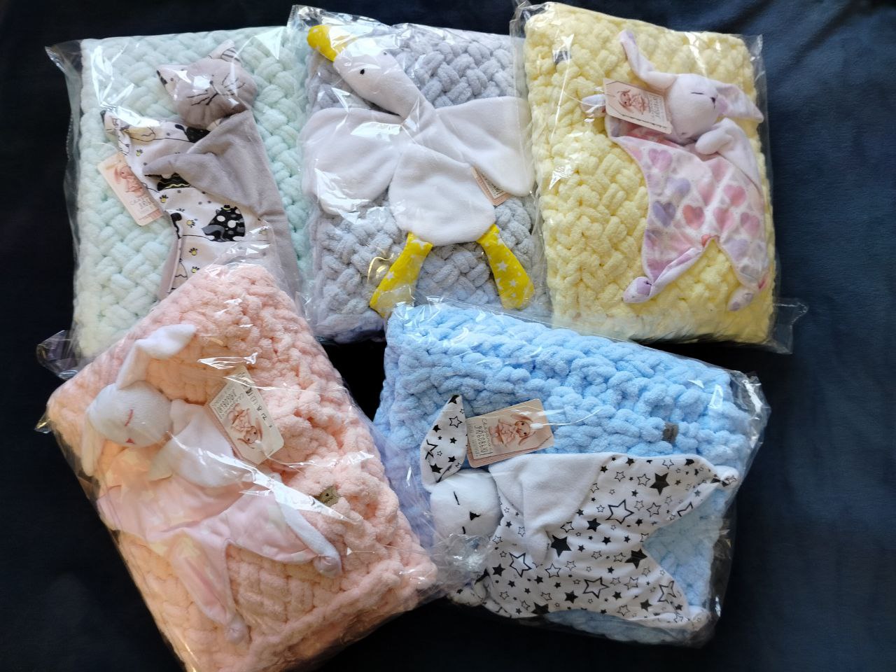 Детские пледики для новорождённых ручной работы - частное объявление в Анапа