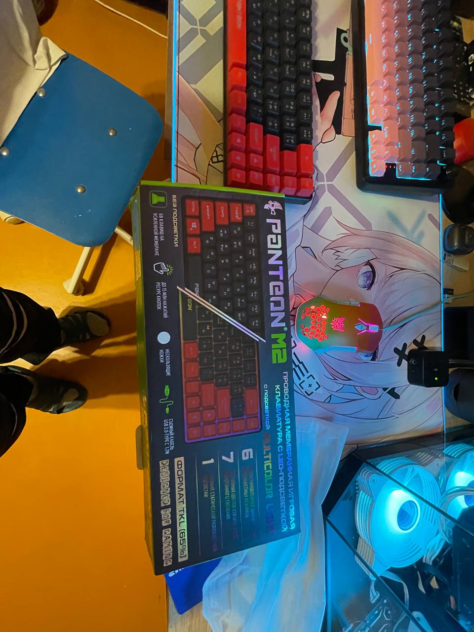 Клавиатура мембрана и звуковая карта - Электроника в Тольятти