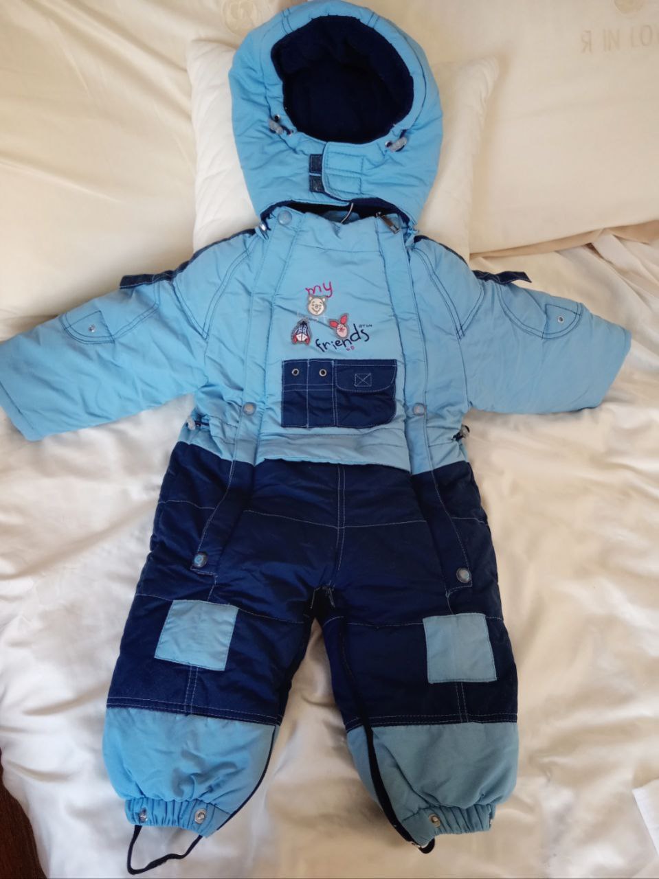 Детский комбинезон 2 в 1 демисезонный с меховой подстежкой - Товары для детей в Нижний Новгород - фото 6