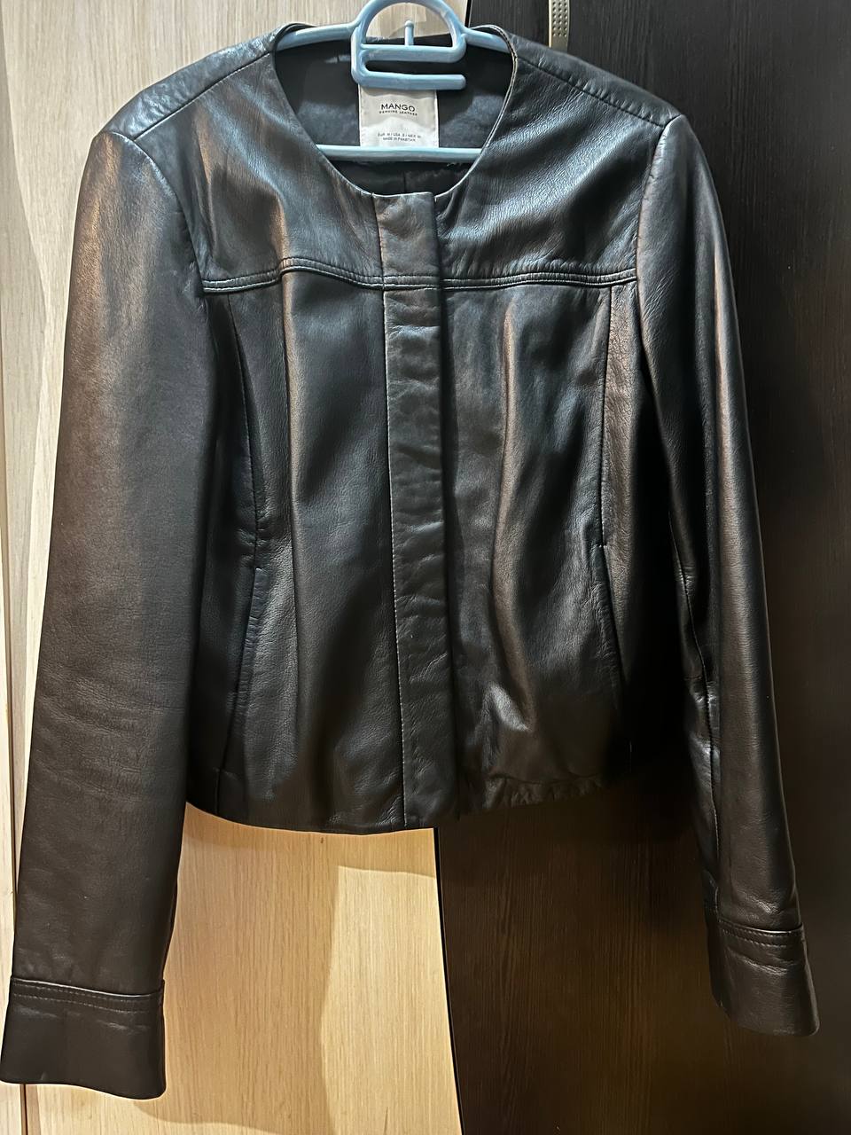 Кожанка Mango короткая натуральная кожа размер S - частное объявление в Новороссийск