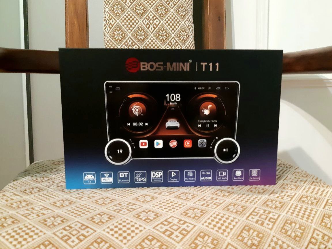 Автомагнитола Android Bos-Mini T11 - Авто в Хабаровск - фото 4