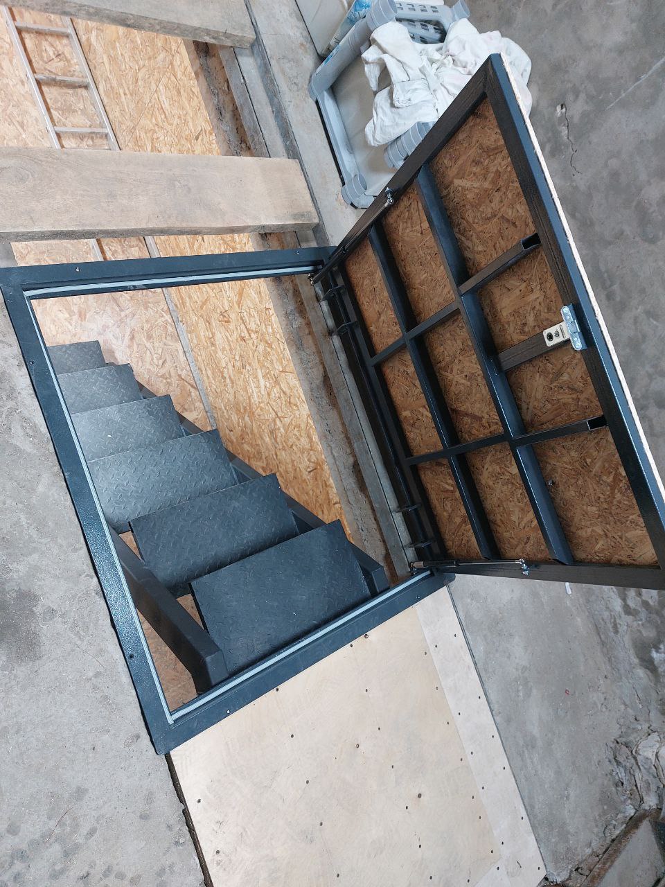 Напольный люк с амортизаторами и ОСБ плитой - Для дома и дачи в Балашиха - фото 3