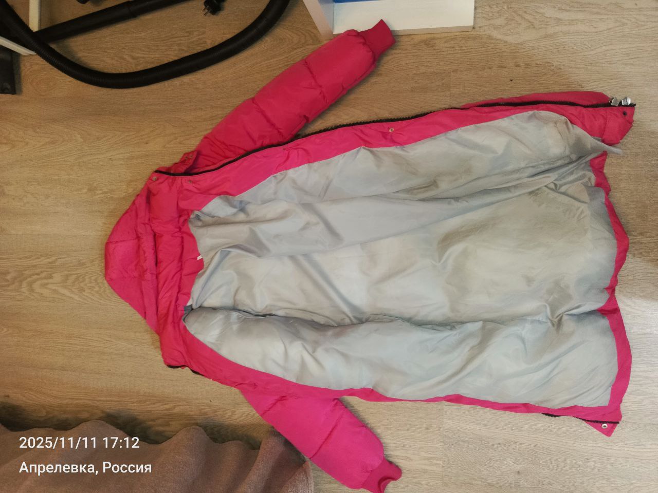 Пуховик розовый - Одежда в Балашиха