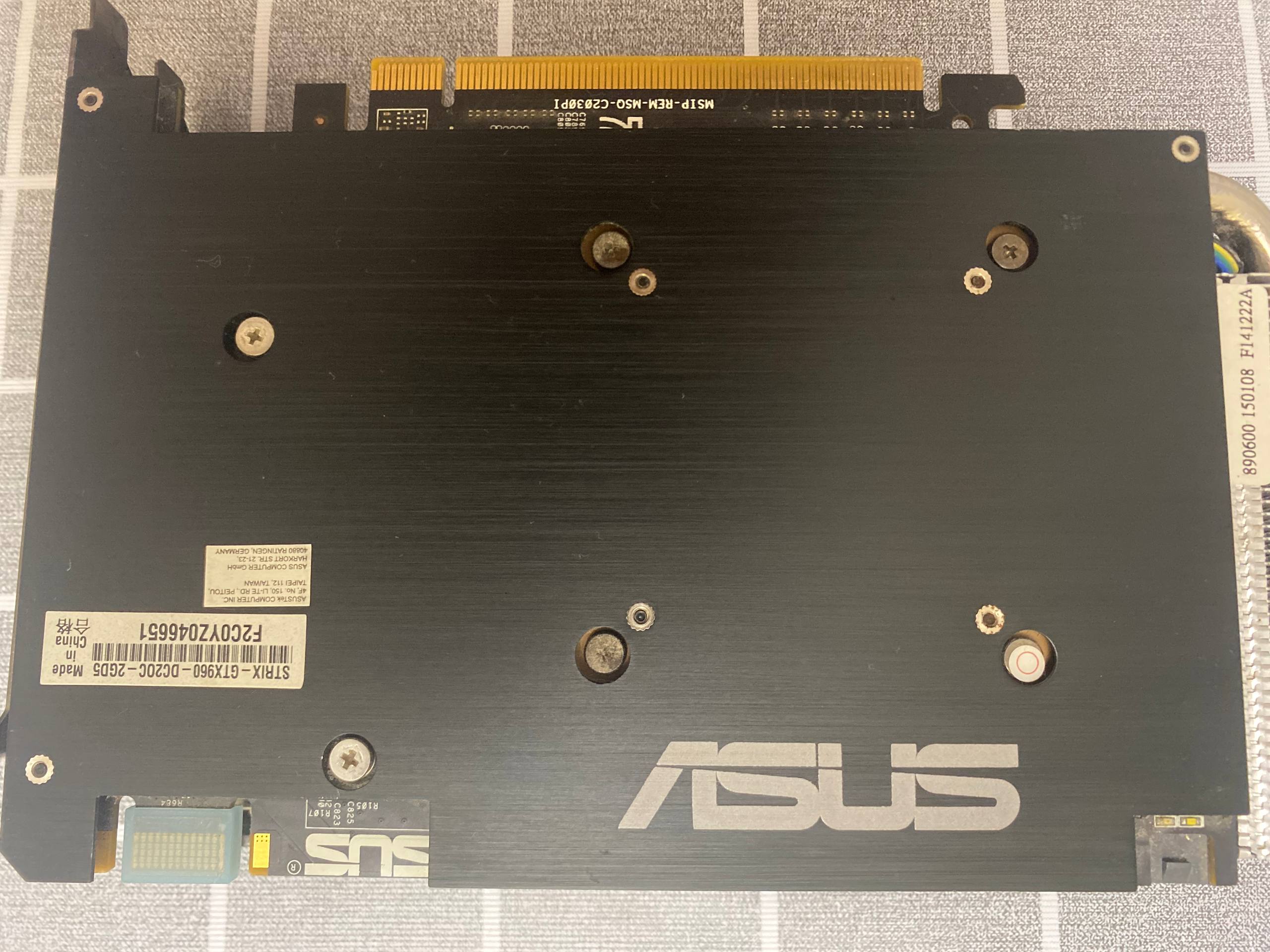 Видеокарта Asus GeForce GTX 960 STRIX 2Gb - Электроника в Балашиха