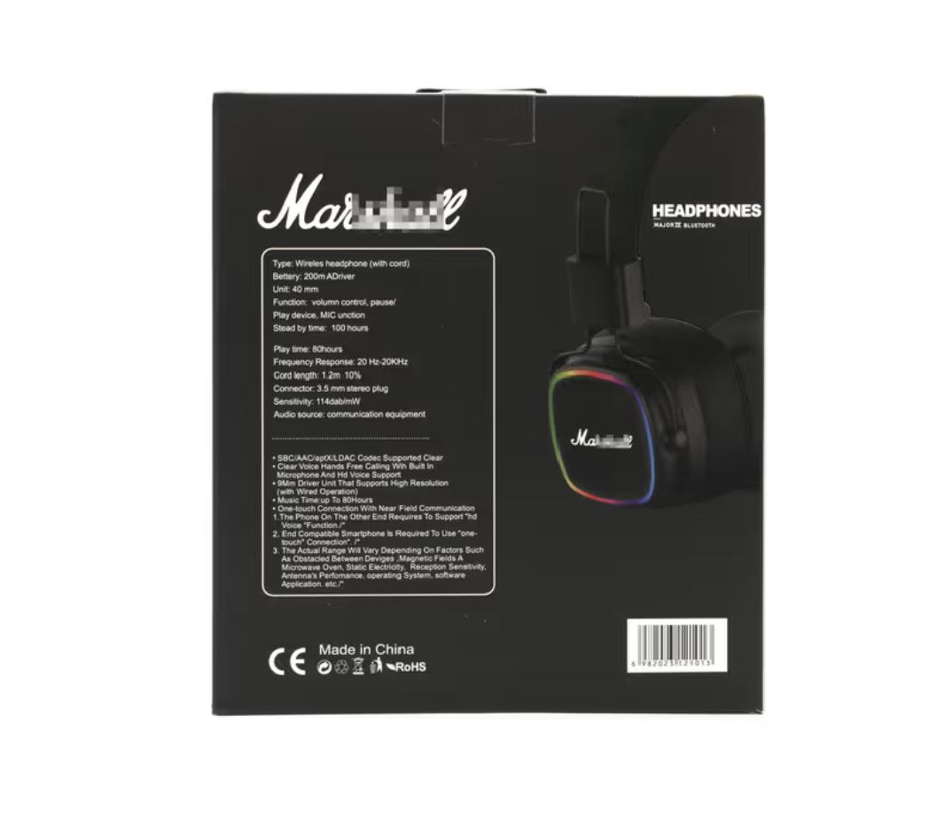 Наушники Marshall Major 4 (RGB) - Электроника в Новосибирск