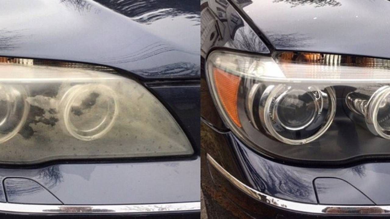 Восстановление блеска фар - Услуги в Тюмень - фото 3