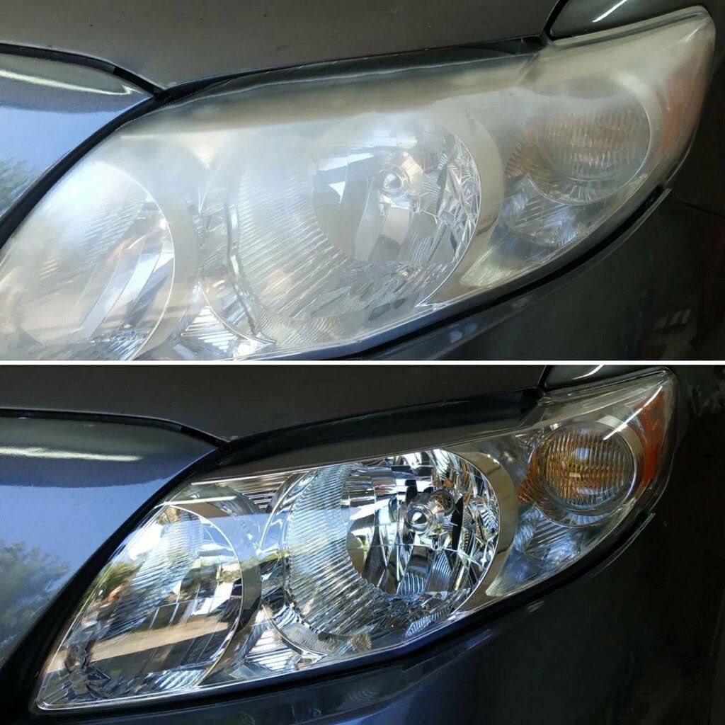 Восстановление блеска фар - Услуги в Тюмень - фото 5