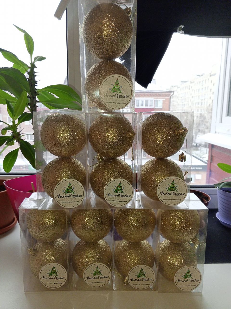 Новогодние шары - Для дома и дачи в Тюмень