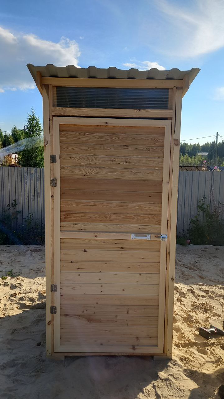 Изготовление дачных туалетов из вагонки - Для дома и дачи в Тюмень - фото 2
