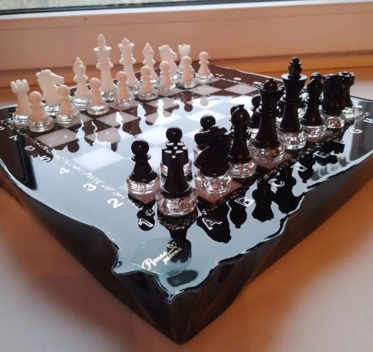 Шахматная доска и шахматы ручной работы - Хобби и отдых в Тюмень - фото 3