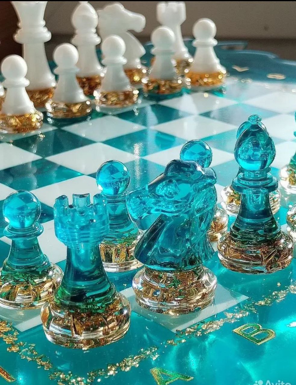 Шахматная доска и шахматы ручной работы - Хобби и отдых в Тюмень - фото 4