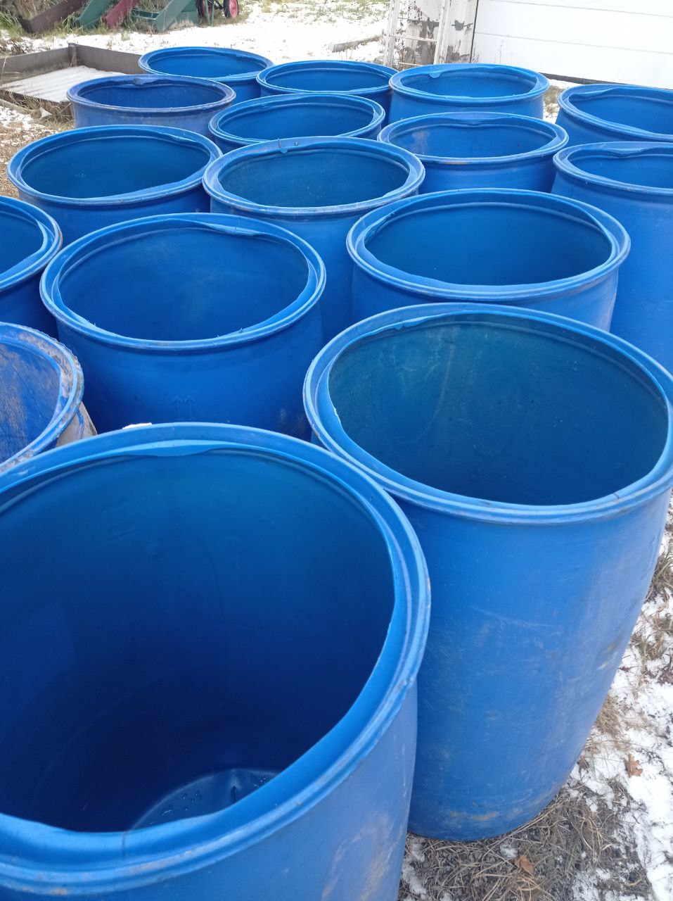 Вырезанные мытые бочки для полива на дачу 227 литров - Для дома и дачи в Тюмень - фото 3