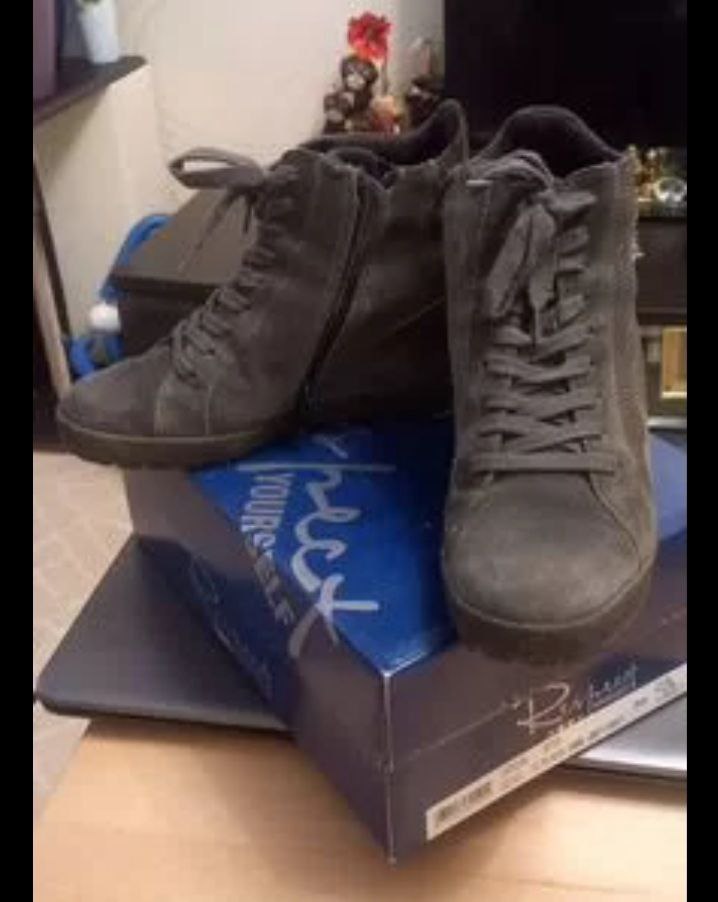 Продам ботинки натуральная замша размер 36 - Одежда в Подольск - фото 2