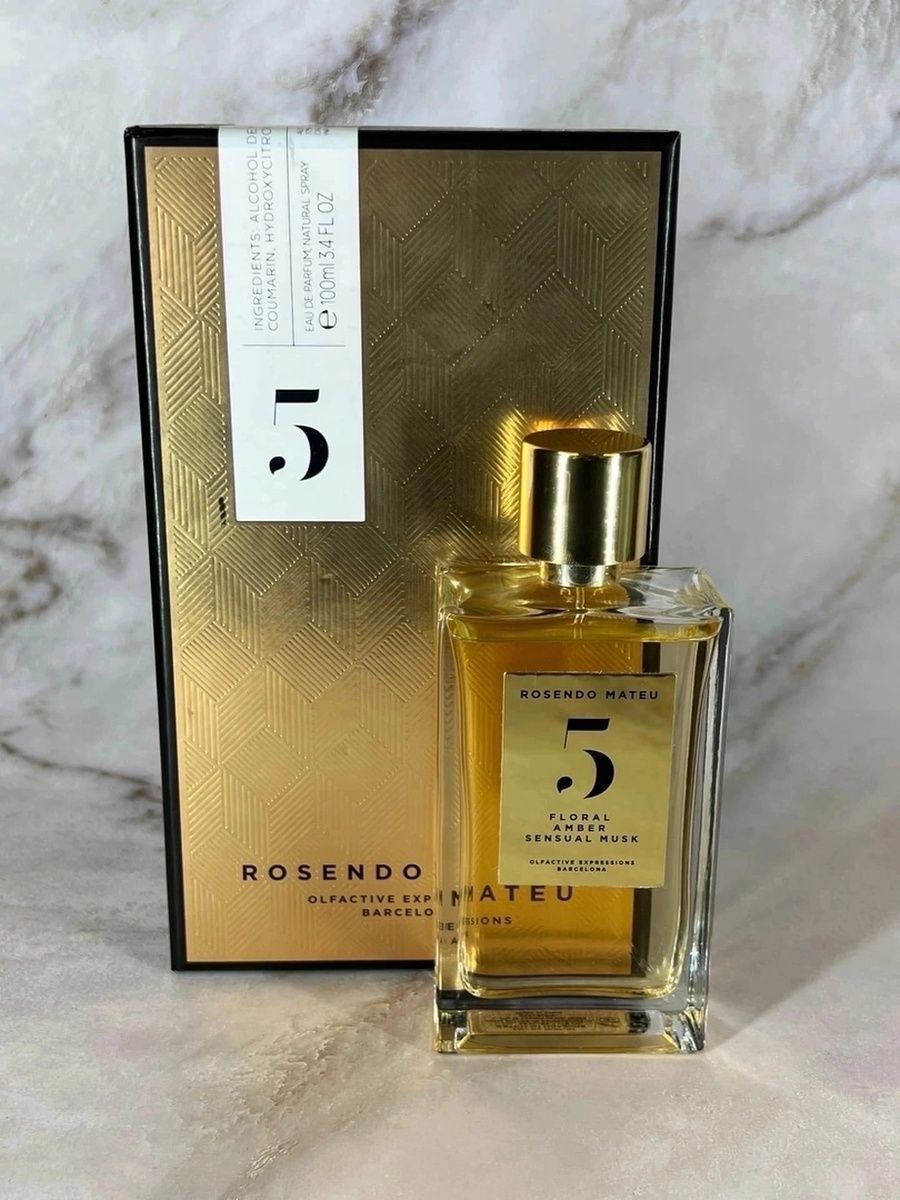 Парфюм Rosendo Mateu № 5 Floral, Amber, Sensual Musk - Красота и здоровье в Новокузнецк