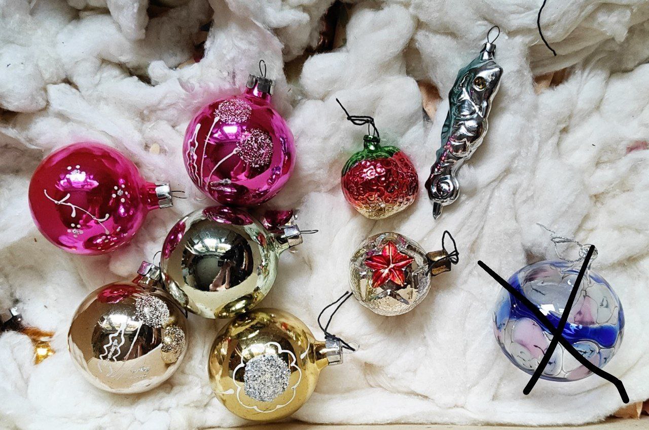 Стеклянные ёлочные игрушки для обмена - Хобби и отдых в Загорянка, Королёв, Щёлково