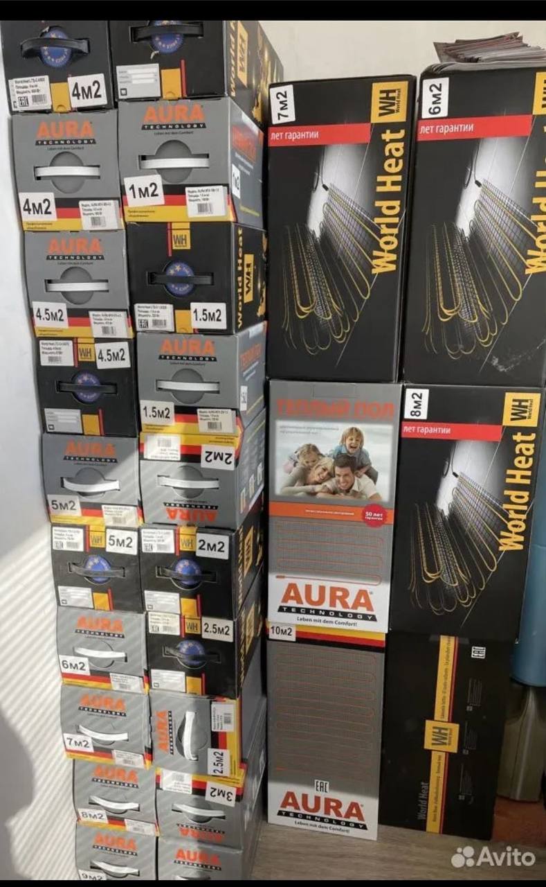 Электрический теплый пол под плитку - частное объявление в Казань