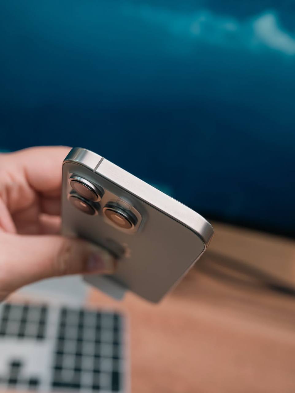 iPhone 16 Pro White Titanium 128Gb - Электроника в Ставропольский край - фото 4