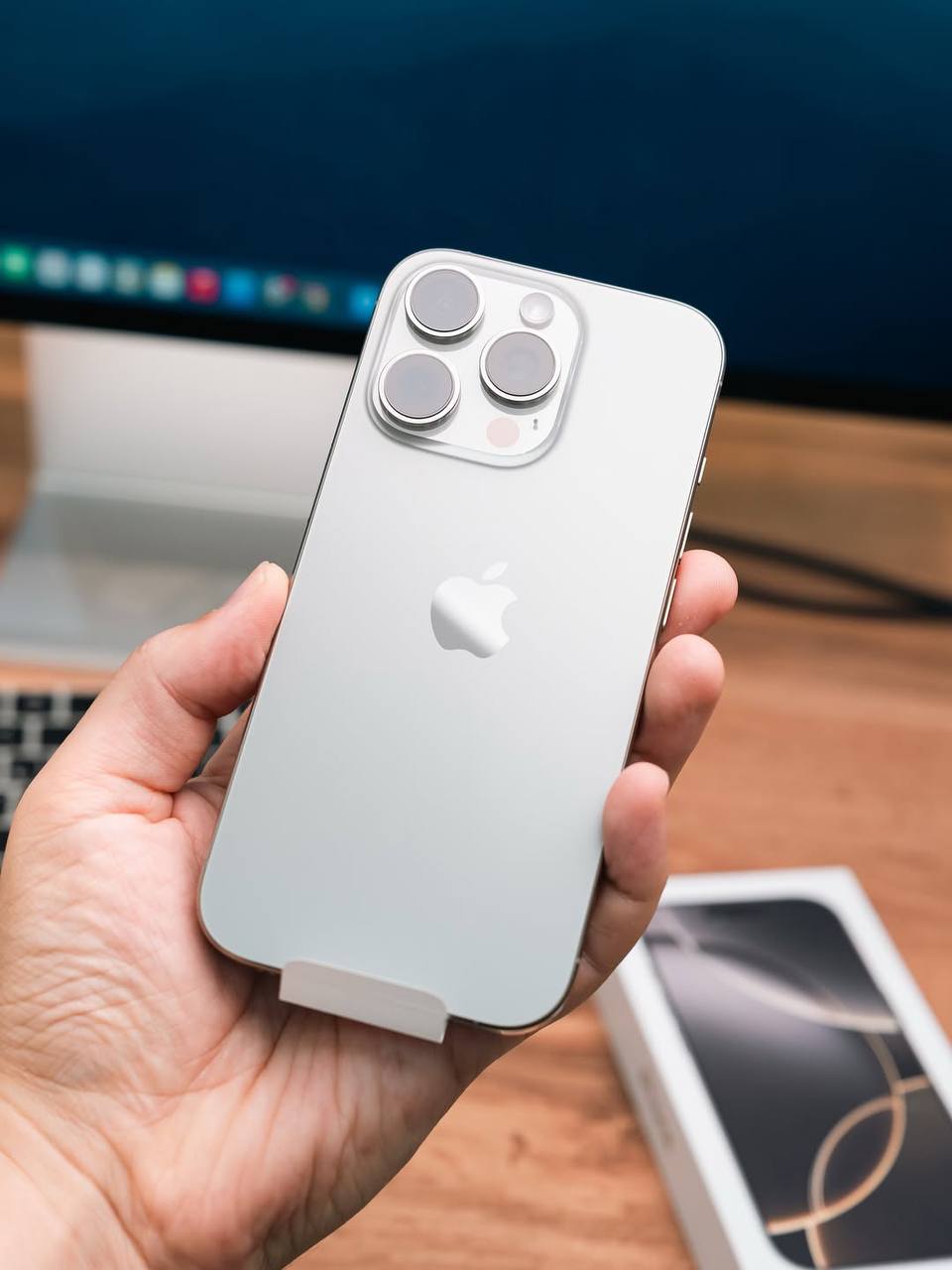 iPhone 16 Pro White Titanium 128Gb - Электроника в Ставропольский край - фото 5