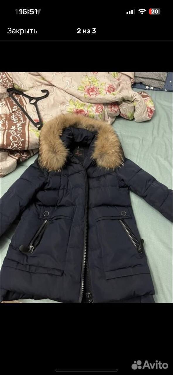 Продам пуховик в хорошем состоянии - Одежда в Москва