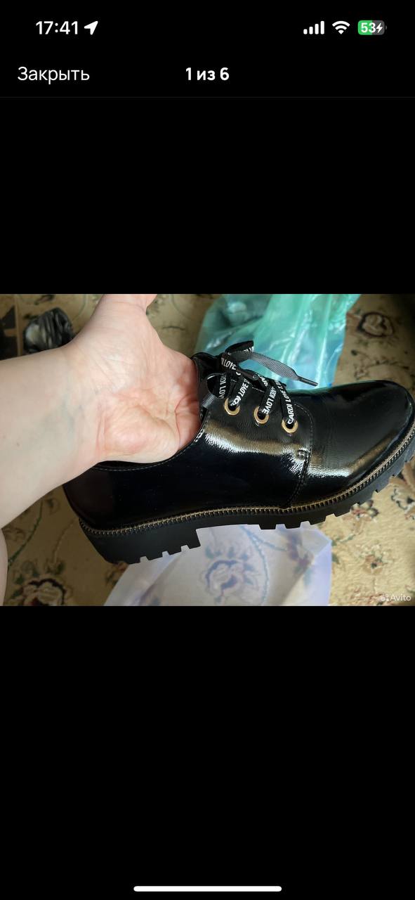 Продажа лакированных ботинок - Одежда в Москва
