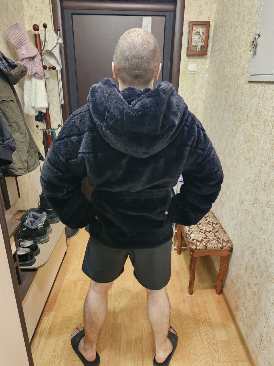 Искусственная шуба размер L - Одежда в Люберцы - фото 3