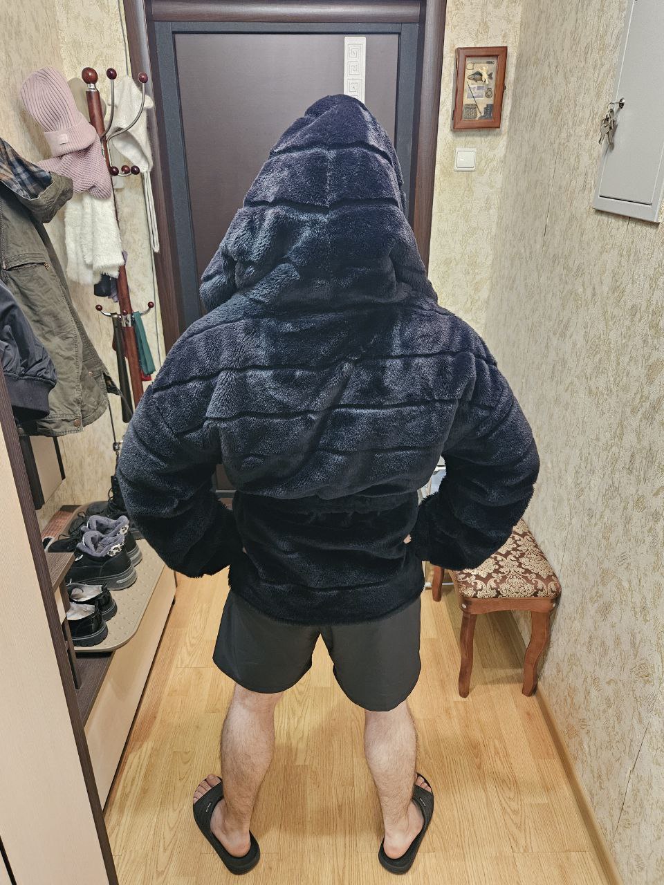 Искусственная шуба размер L - Одежда в Люберцы - фото 4