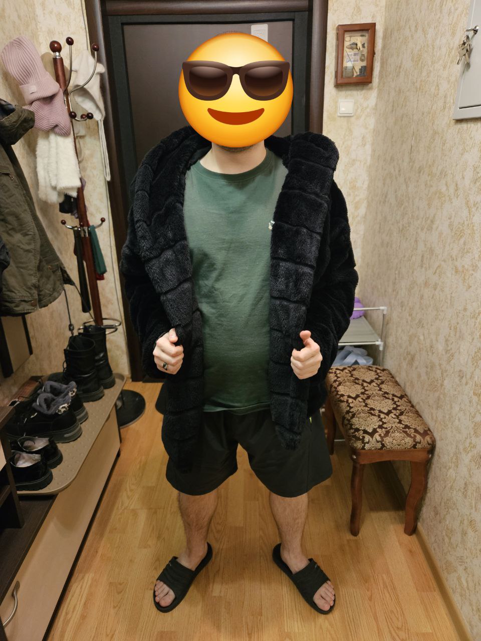 Искусственная шуба размер L - Одежда в Люберцы - фото 6