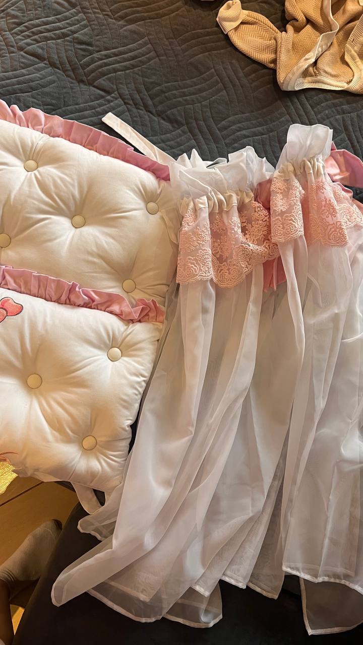 Подушки и вуалька на кроватку - Товары для детей в Люберцы - фото 2