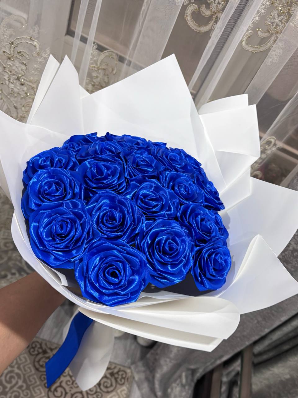 Шикарные букеты на заказ из атласных лент - частное объявление в Армавир