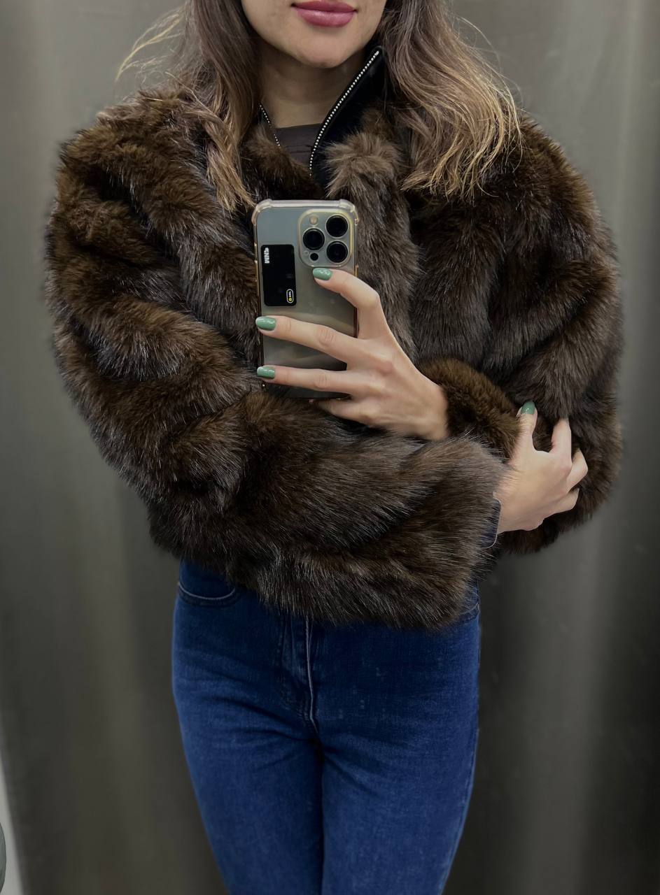 Экошуба из искусственного меха - Одежда в Барнаул